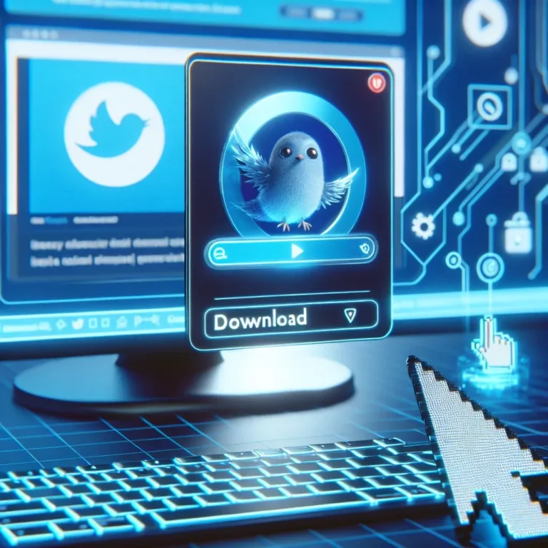 "Ilustrasi langkah-langkah mengunduh video Twitter menggunakan sssTwitter - Panduan Lengkap 2025 untuk pengguna pemula"