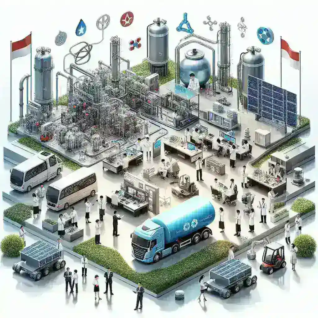 Indonesia Dorong Riset Hydrogen Fuel Cell untuk Kendaraan Berat