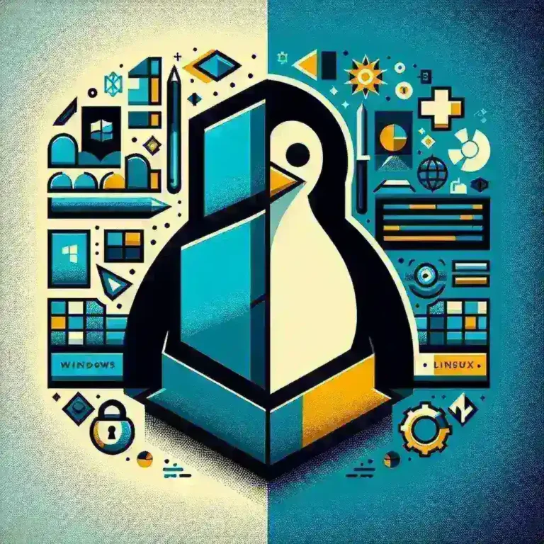 "Infographic guiding users through the steps to set up dual boot for Windows and Linux, showcasing partitioning, installation, and boot manager configuration."